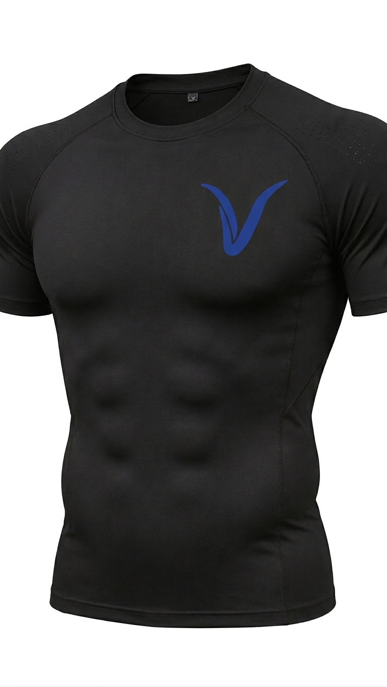 Playera de compresion tradicional