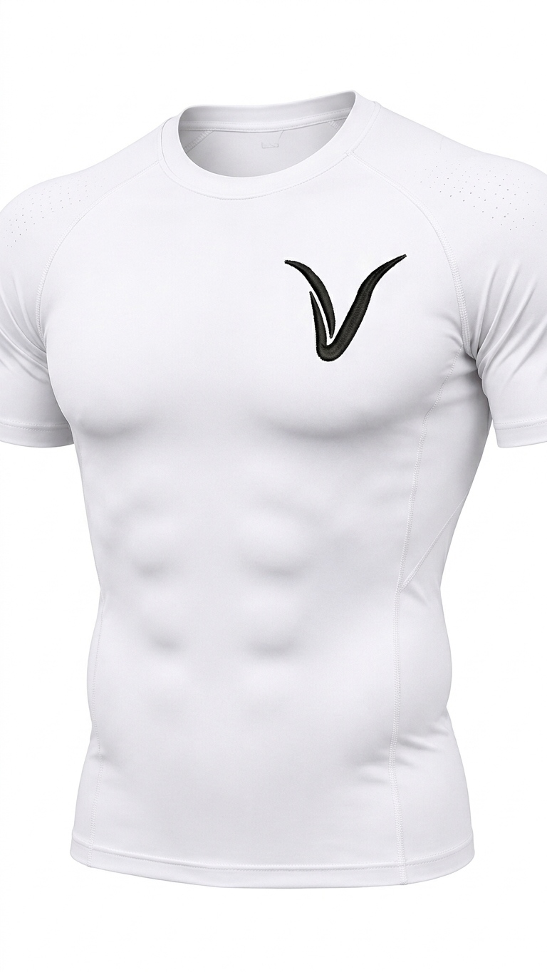 Playera de compresion tradicional